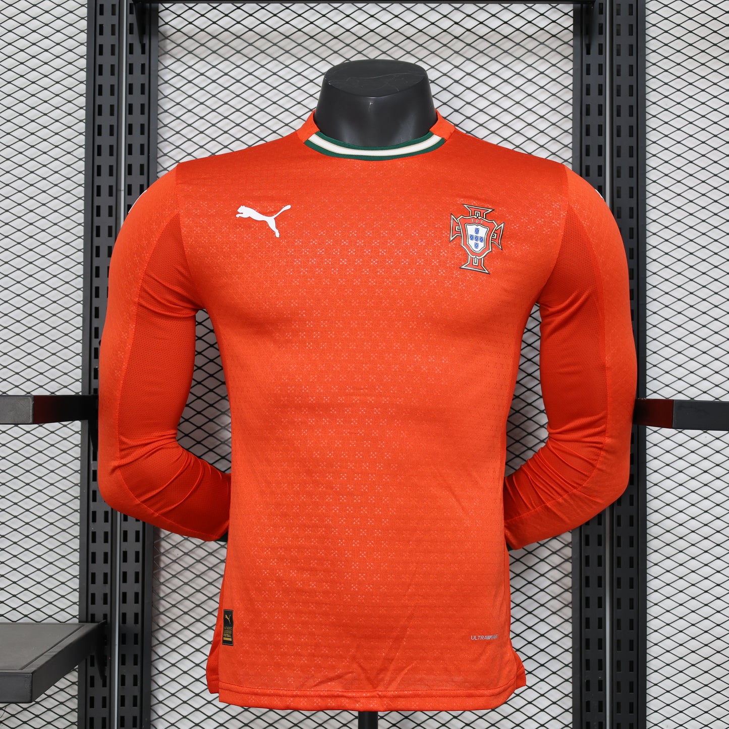 Maillot domicile Portugal 2025 à manches longues