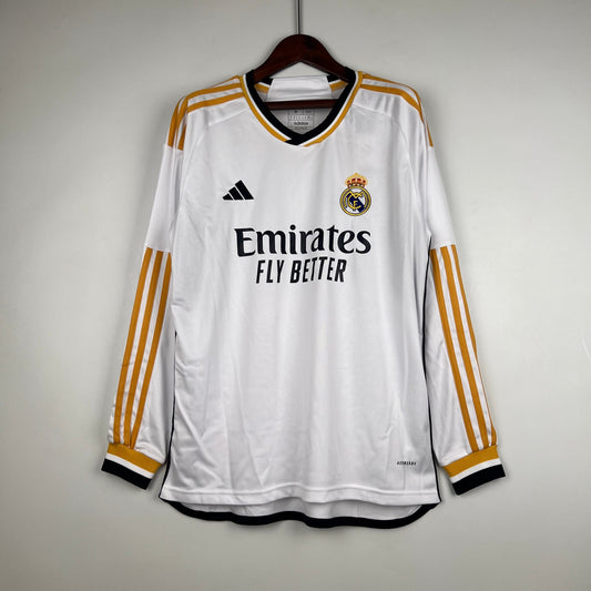 REAL MADRID HOME KIT LONG SLEEVES 23-24