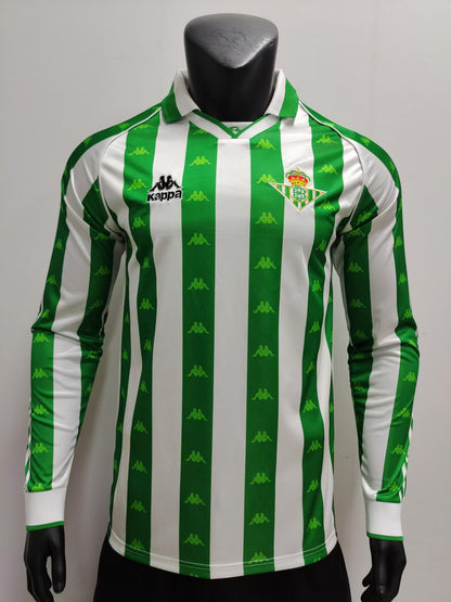 REAL BETIS RETRO HOME KIT 95-97 LONG SLEEVES