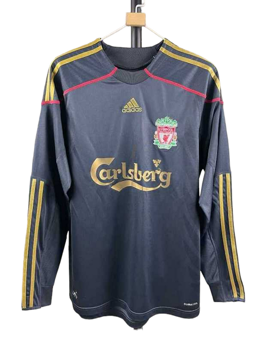 LIVERPOOL RETRO AWAY KIT 09-10 LONG SLEEVES