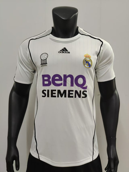 REAL MADRID  RETRO HOME KIT 06-07