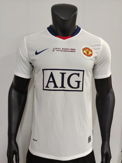 MANCHESTER UNITED RETRO AWAY KIT 08-09