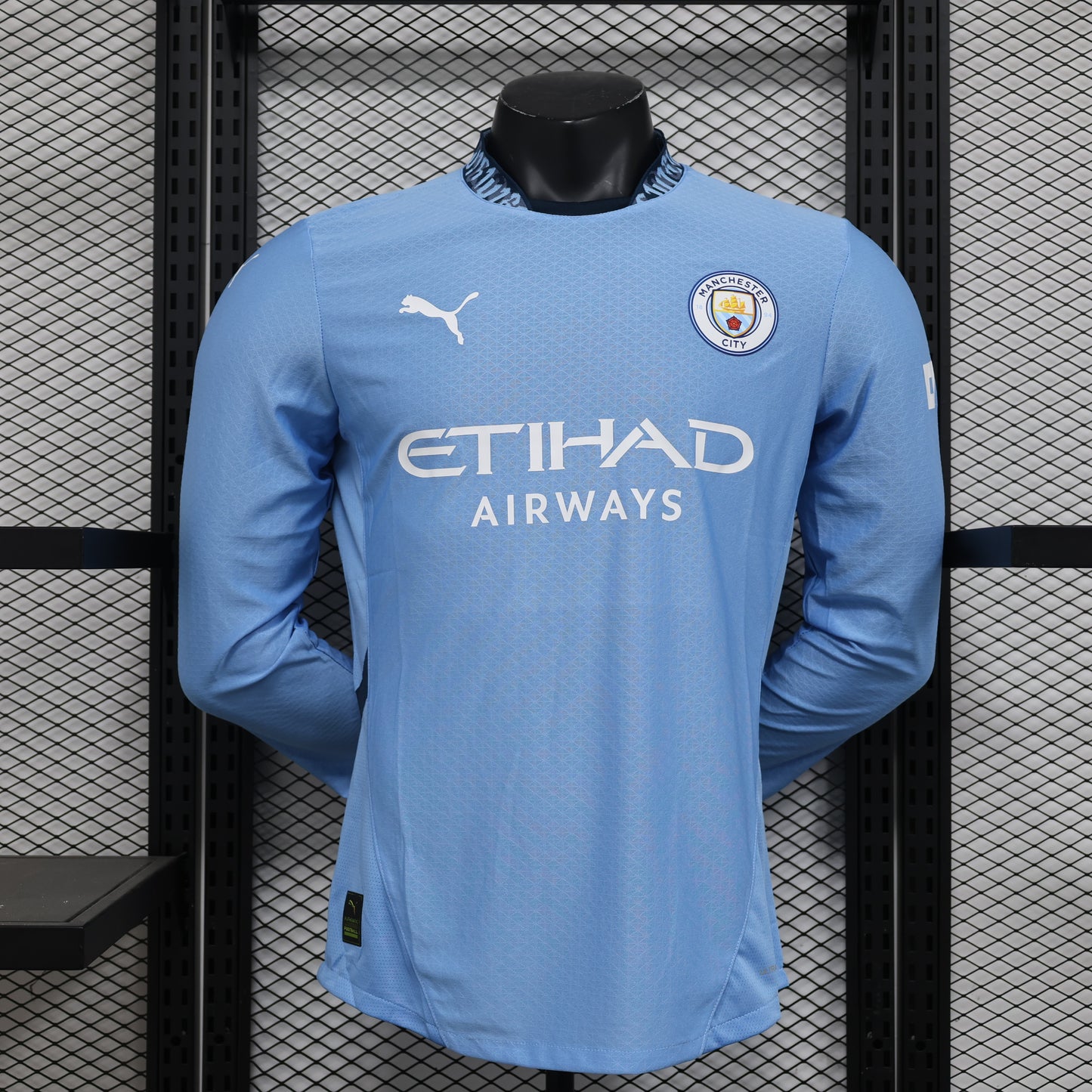 MAILLOT DOMICILE MANCHESTER CITY 2024-2025 MANCHES LONGUES