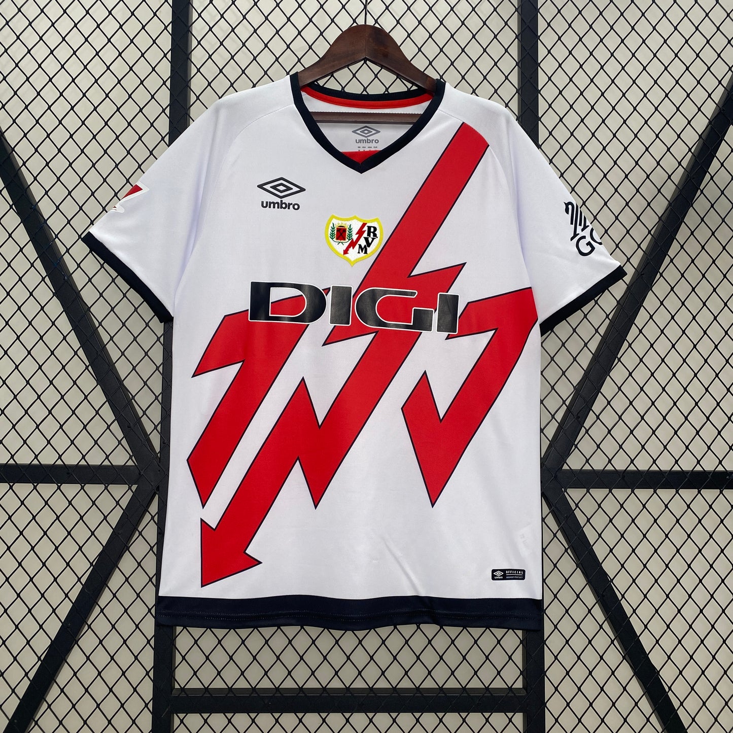 MAILLOT DOMICILE RAYO VALLECANO 2024-2025