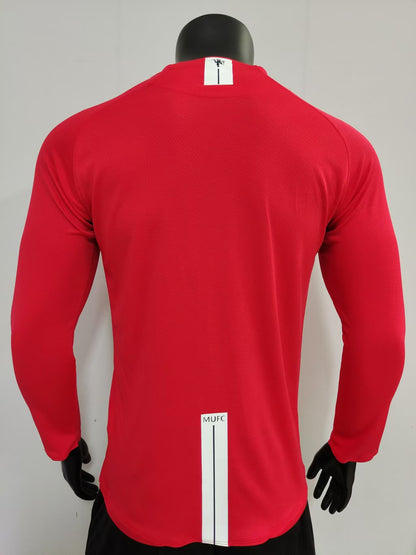 MANCHESTER UNITED RETRO HEIMTRIKOT 07-08 LANGE ÄRMEL