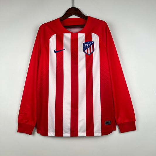 ATLETICO MADRID HOME KIT LONG SLEEVES 23-24