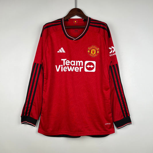 MANCHESTER UNITED HOME KIT 23-24 LANGÄRMEL